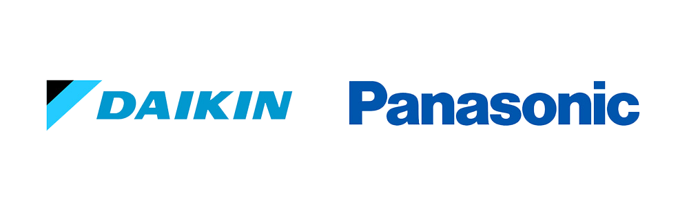 Daikin and Panasonic 